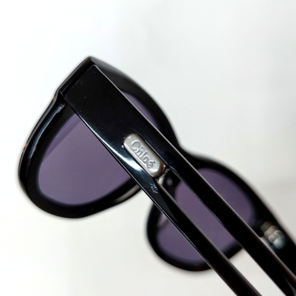 Chloe Oversized Tinted Sunglasses - Picture 6 of 8